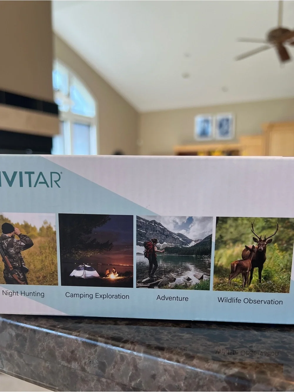 Vivitar 4K Binocular Camcorder Camera w/Night Vision